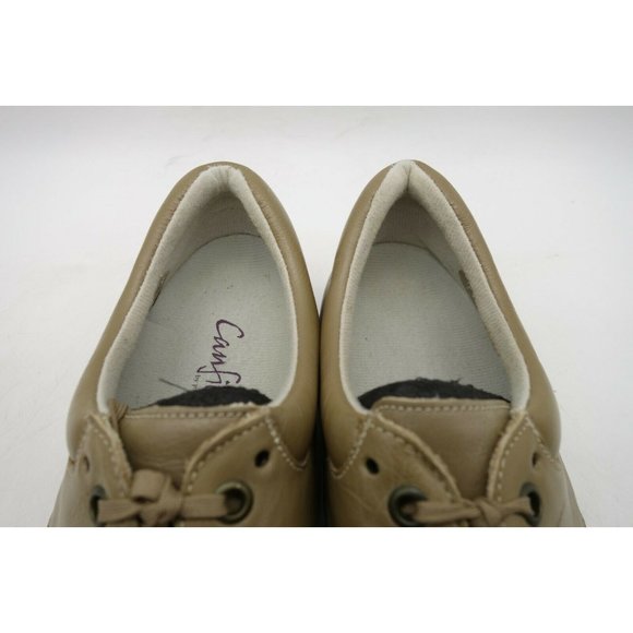 PW Minor Canfield Brown Leather Lace Up Comfort Sneakers Shoes Women's 9.5 M - Picture 9 of 10